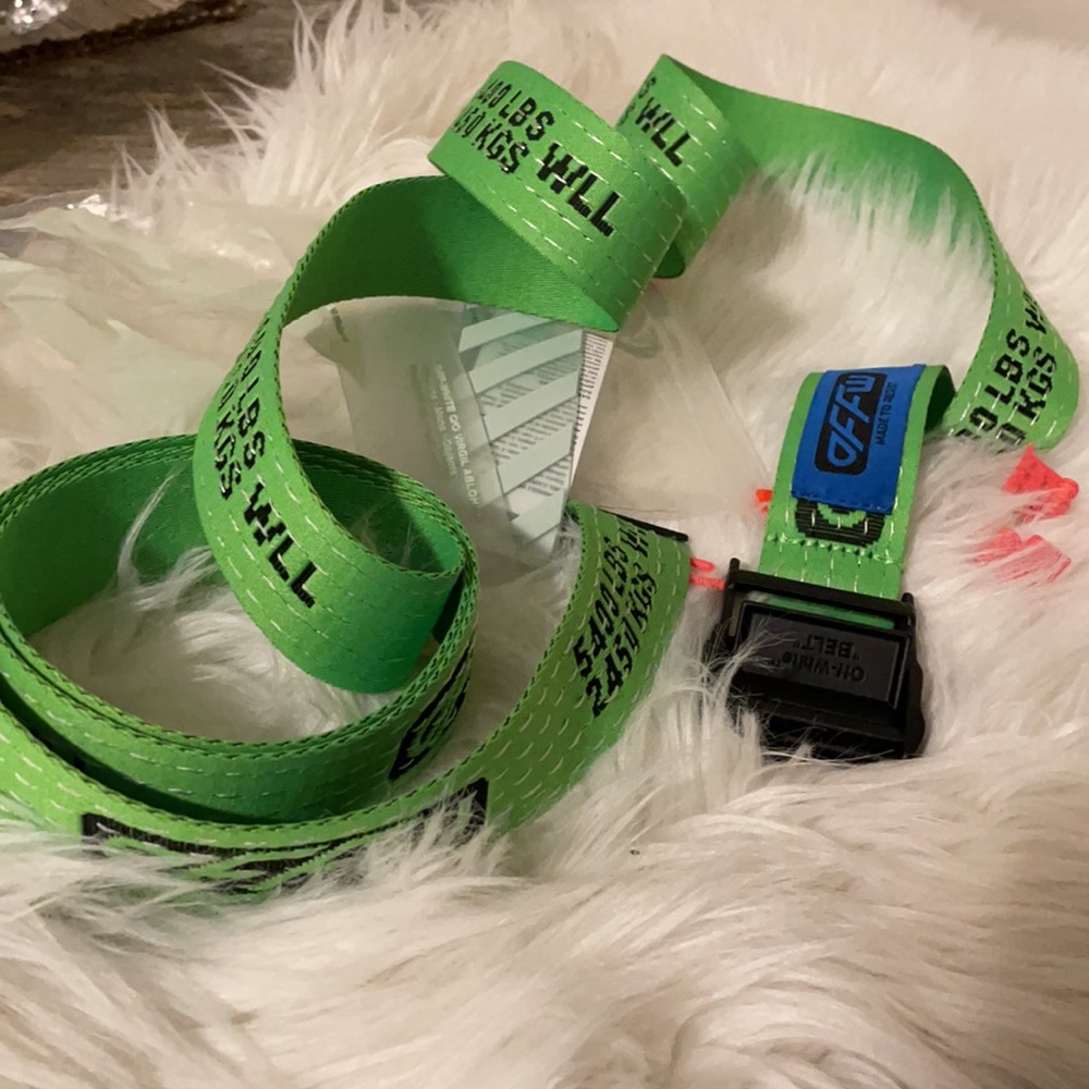 Off-White™'s Green Industrial Belt
